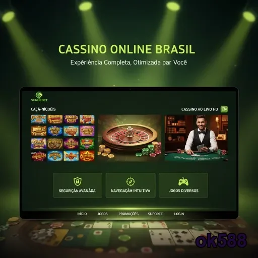 Ilustração de Jogos de Slots: Diversão e Premium no ok588