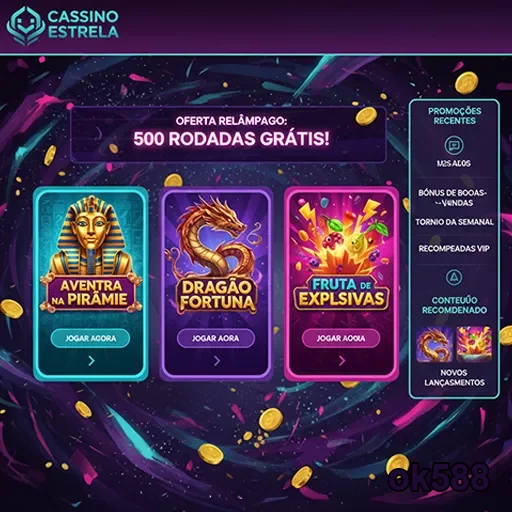 Ilustração de Aproveite as melhores ofertas e bônus no ok588